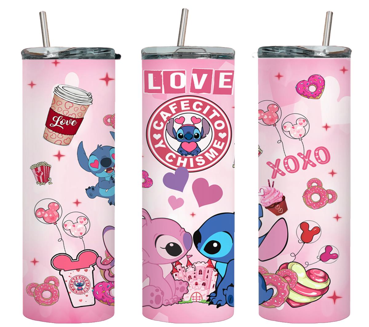 Cafecito y Chisme Love Stitch and Angel-8799